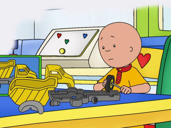 Caillou - A Gatinha Desaparecida // O Casaco Preferido do Caillou // A Escavação