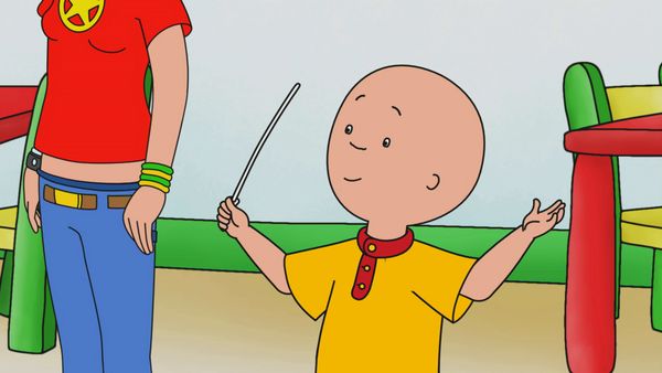 Caillou - O Maestro Caillou // O Capitão Caillou // O Leão Caillou