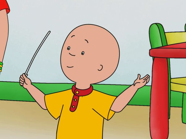 Caillou - O Maestro Caillou // O Capitão Caillou // O Leão Caillou