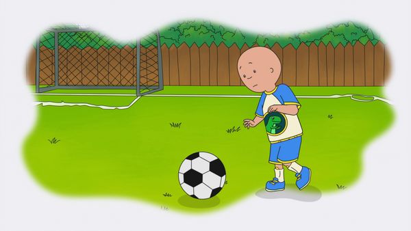 Caillou - O Jardim das Borboletas // O Treino de Futebol // Você Não é a Professora