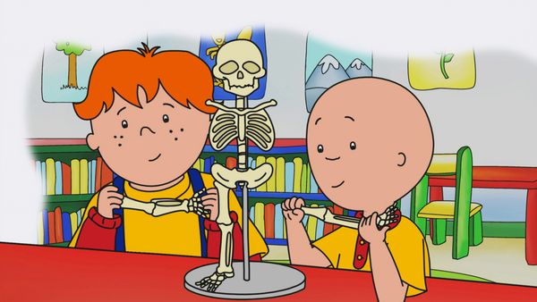 Caillou - O Livro Emprestado // O Senhor Ossudo // Apelidos