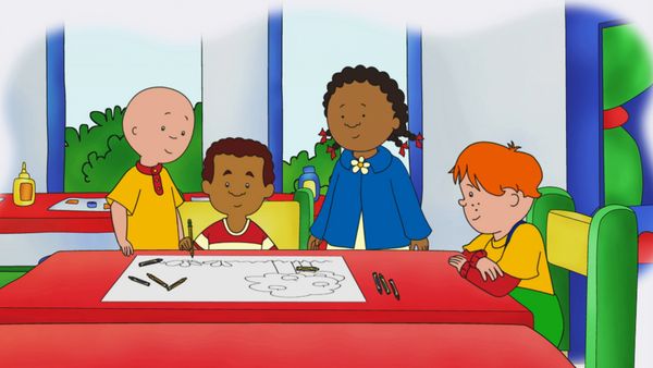 Caillou - Copiar Não Vale // O Cartaz do Caillou // A Casa de Brinquedo