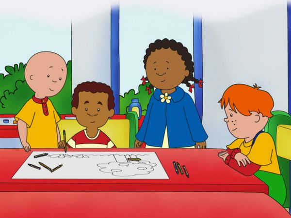 Caillou - Copiar Não Vale // O Cartaz do Caillou // A Casa de Brinquedo