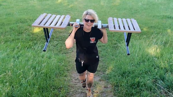 Laura Kampf: This Old House Makers Channel - Rebuilding a Broken Bench, Twice
