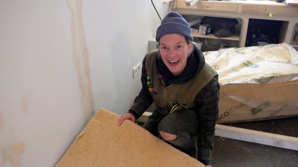Laura Kampf: This Old House Makers Channel - Tiny House Build Pt. 4: Making, Problems & Solutions