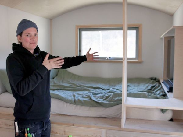 Laura Kampf: This Old House Makers Channel - Tiny House Build Pt. 6: Building With Intention