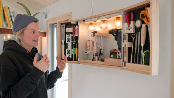 Laura Kampf: This Old House Makers Channel - Tiny House Build Pt. 8: Interior Designs