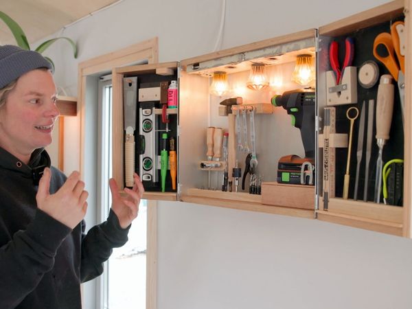 Laura Kampf: This Old House Makers Channel - Tiny House Build Pt. 8: Interior Designs