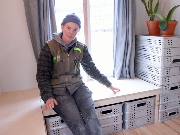 Laura Kampf: This Old House Makers Channel - Tiny House Build Pt. 9: Storage Solutions