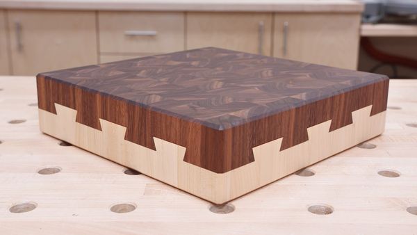 Brad Rodriguez: This Old House Makers Channel - Dovetail Puzzle Cutting Board