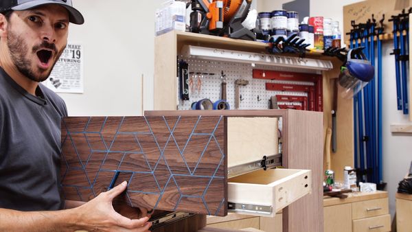 Brad Rodriguez: This Old House Makers Channel - Vinyl Flooring & A Nightstand With a Secret Drawer