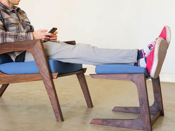 Chris Salomone: This Old House Makers Channel - Glenn Lounge Chair & Ottoman