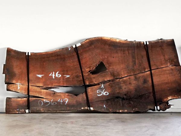 Chris Salomone: This Old House Makers Channel - Walnut Slab Dining Table