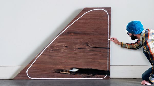 Chris Salomone: This Old House Makers Channel - Oversized Side Table From Slab Offcuts