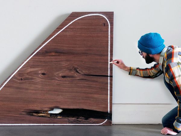 Chris Salomone: This Old House Makers Channel - Oversized Side Table From Slab Offcuts