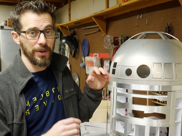 Bob Clagett: This Old House Makers Channel - Pt. 2: Making R2-D2's Head Spin