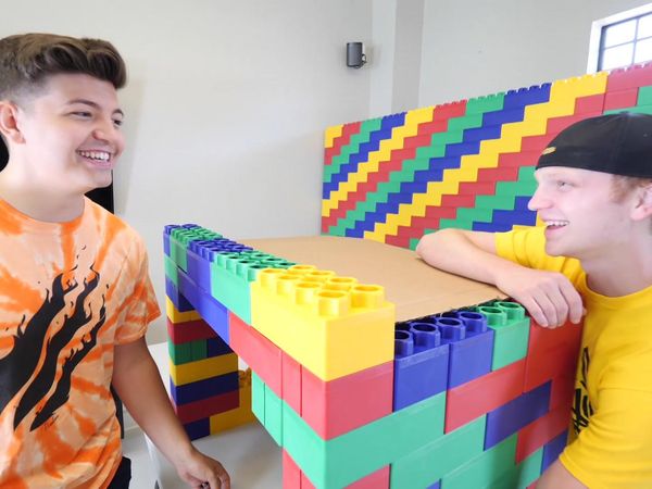 Unspeakable - Extreme Lego What's in the Box Challenge!