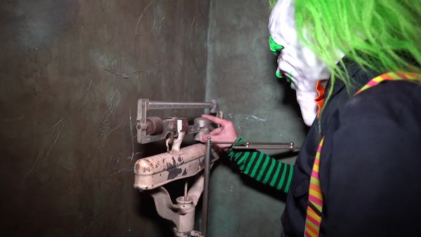 Unspeakable - Exploring a Real Haunted House at Midnight! / 3am Scariest Hide and Seek Clown Challenge!