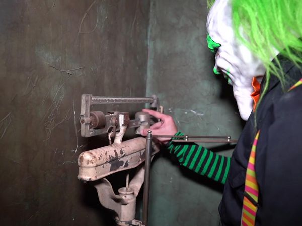 Unspeakable - Exploring a Real Haunted House at Midnight! / 3am Scariest Hide and Seek Clown Challenge!