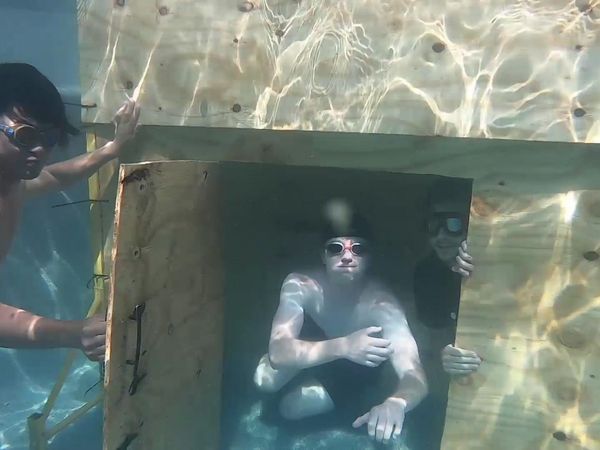 Unspeakable - Reacting to my First Video from Ten Years Ago / Building a Secret Underwater Base!
