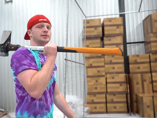 Unspeakable - Noob vs Pro Battle Royale Airsoft Challenge! / 100 Layers of Steel vs World's Strongest Laser Challenge