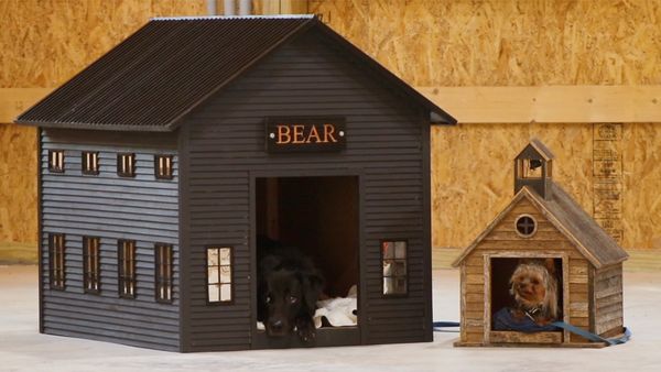 Jimmy DiResta: This Old House Makers Channel - A Doghouse for Bear & Baseboard Window Seats