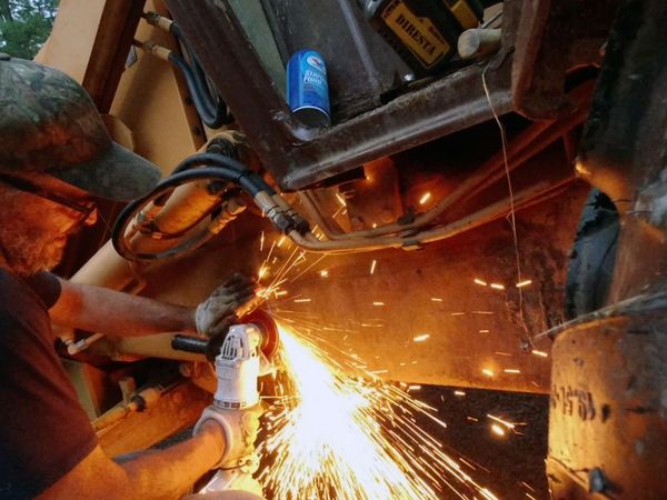 Jimmy DiResta: This Old House Makers Channel - 1994 Backhoe Refurb: Electronics and Metalwork