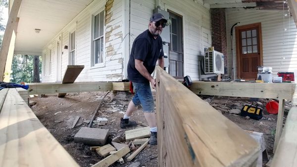 Jimmy DiResta: This Old House Makers Channel - Farmhouse Porch Rebuild: Footings and Framing