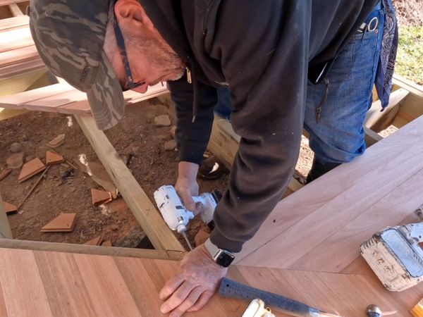 Jimmy DiResta: This Old House Makers Channel - Farmhouse Porch Rebuild: Support Posts and Decking