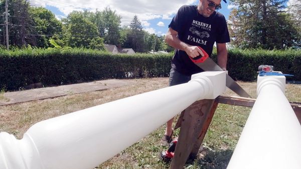 Jimmy DiResta: This Old House Makers Channel - Farmhouse Porch Rebuild: Columns and Paint