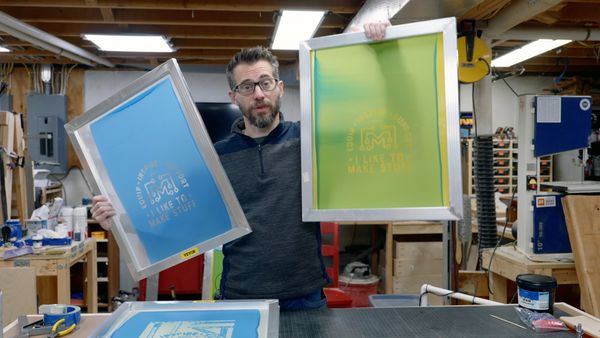 Bob Clagett: This Old House Makers Channel - How To Make Screen Prints & Toast Art