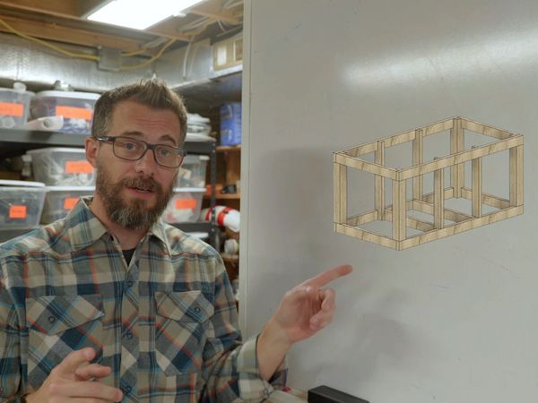 Bob Clagett: This Old House Makers Channel - Torsion Box Table & Reinforced Floating Shelves