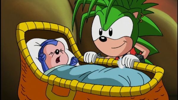 Sonic Underground - Three Hedgehogs and a Baby