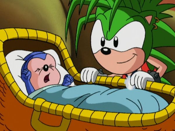 Sonic Underground - Three Hedgehogs and a Baby