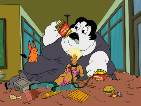 Drawn Together - Competencia de comida