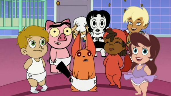 Drawn Together - La casa de los dibujos bebes