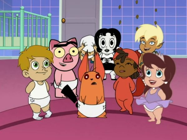 Drawn Together - La casa de los dibujos bebes