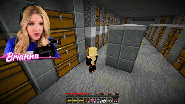 BriannaPlayz - Extreme 100 Player Camo Hide and Seek! / I Found Baby Preston's Girlfriend's Secret House