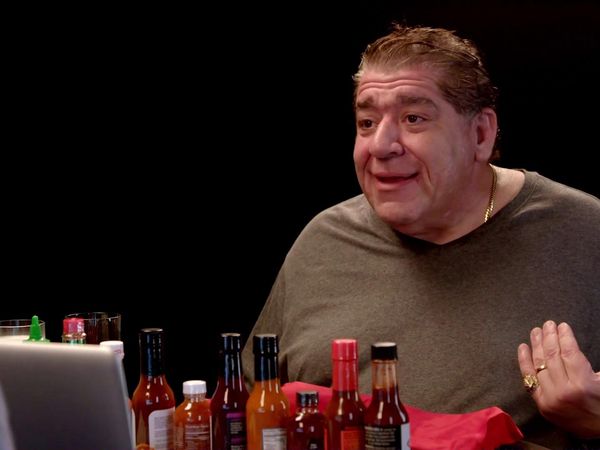 Hot Ones - Joey "CoCo" Diaz Breaks Out the Blue Cheese While Eating Spicy Wings