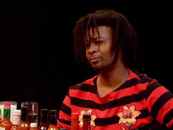 Hot Ones - Danny Brown Has An Orgasm Eating Spicy Wings