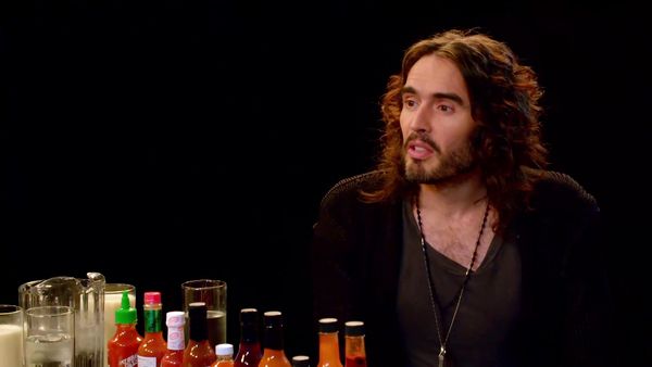 Hot Ones - Russell Brand Achieves Enlightenment While Eating Spicy Wings