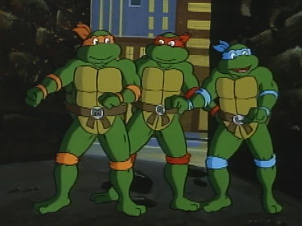 Teenage Mutant Ninja Turtles (1987) - Wie im Film