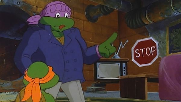 Teenage Mutant Ninja Turtles (1987) - Klein, aber frech