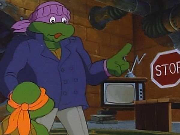 Teenage Mutant Ninja Turtles (1987) - Klein, aber frech