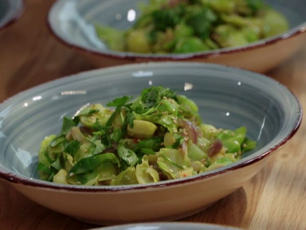 Rachs 5€-Küche - Rosenkohl-Curry