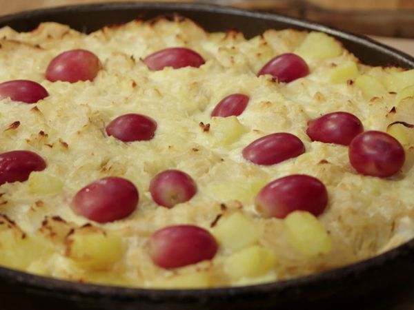 Rachs 5€-Küche - Sauerkraut-Kartoffel-Tarte