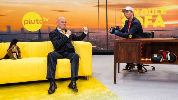 Den gule sofa med Allan Sindberg - Mark O. Madsen