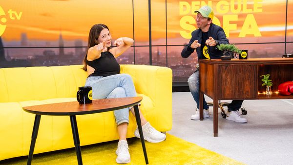 Den gule sofa med Allan Sindberg - Sarah Mahfoud