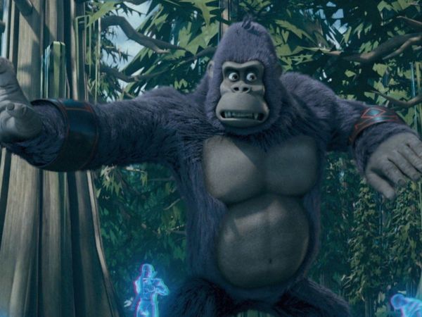 Kong – O Rei dos Macacos - Corrida biónica