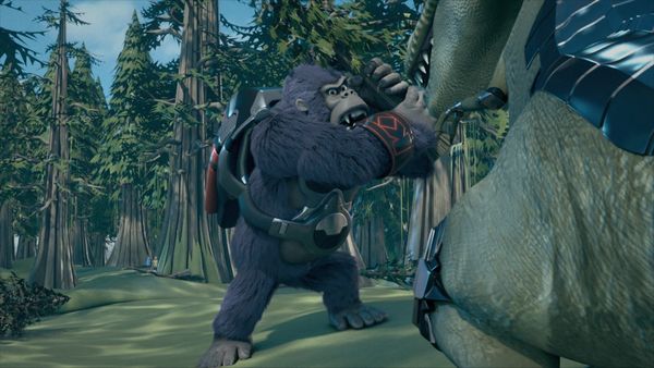 Kong – O Rei dos Macacos - Parte Botila, parte T-Rex